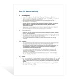 AGB für Bannerwerbung 