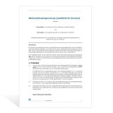 Muster Aktionärbindungsvertrag (ausführliche Version)