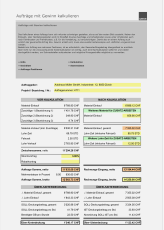 Aufträge mit Gewinn kalkulieren