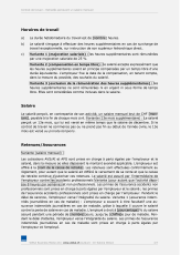 Contrat de travail Retraités percevant un salaire mensuel