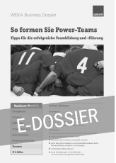 E-Dossier So formen Sie Power-Teams