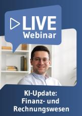 Live-Webinar KI-Update Finanz- und Rechnungswesen