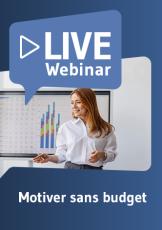 Live Webinaire Motiver sans budget