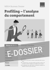 E-Dossier Profiling – l’analyse du comportement