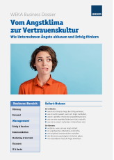 Vom Angstklima zum Vertrauensklima
