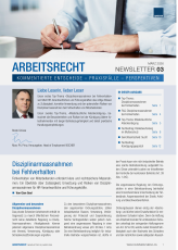Newsletter Arbeitsrecht