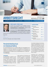 Newsletter Arbeitsrecht