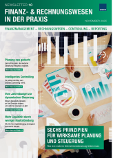 Newsletter Finanz- und Rechnungswesen