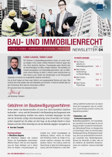 Newsletter Bau- und Immobilienrecht