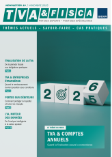 Newsletter TVA & FISCA