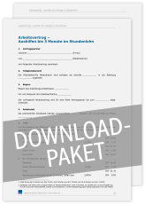 Download-Paket Aushilfen, Saison- und Ferienarbeit