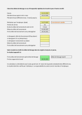 Calcul des délais de protection en cas d’incapacité de travail répétée