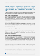 Checklist EU AI Act
