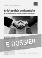 E-Dossier Erfolgreich verhandeln
