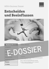 E-Dossier Entscheiden und beeinflussen