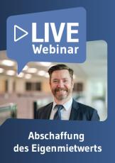 Live-Webinar Abschaffung des Eigenmietwerts