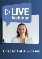 Live Webinaire ChatGPT et AI - Bases