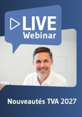 Live Webinaire Nouveautés TVA 2027