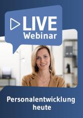 Live-Webinar Personalentwicklung heute