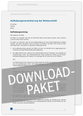 Download-Paket Mutterschaft, Elternurlaub und Betreuungsurlaub