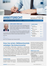 Newsletter Arbeitsrecht