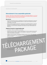 Téléchargement package «Assemblée générale» (AG)