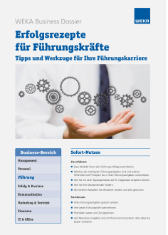 Erfolgsrezepte für Führungskräfte 
