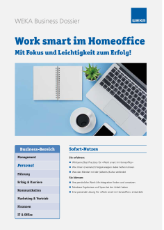 Work smart im Homeoffice 