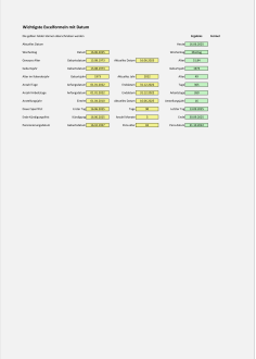 Excelformeln für Lohnabrechnungen 