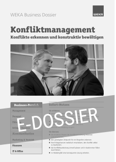 E-Dossier Konfliktmanagement 