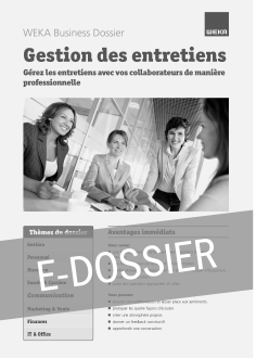 E-Dossier Gestion des entretiens 