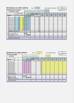 Calculateur de planification du chiffre d'affaires 