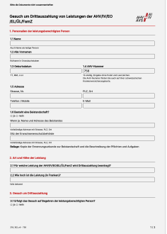 Verrechnung von Nachzahlungen der AHV/IV und EO 