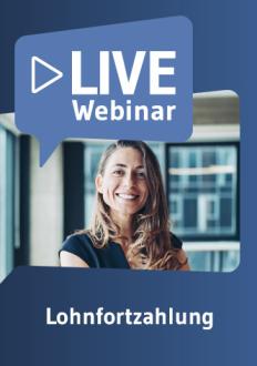 Live-Webinar Lohnfortzahlung 