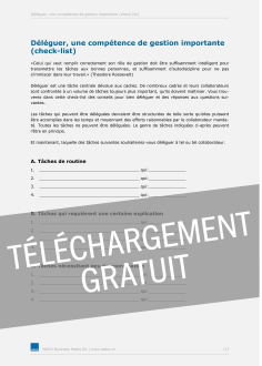 Check-liste Gestion de la modération 