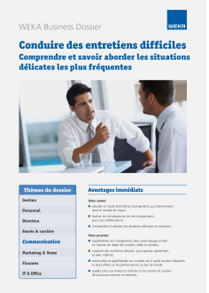 Conduire des entretiens difficiles 