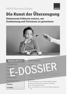 E-Dossier Die Kunst der Überzeugung 
