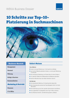 10 Schritte zur Top-10-Platzierung in Suchmaschinen 