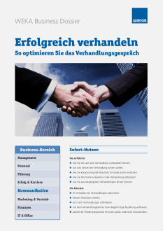 Erfolgreich verhandeln 