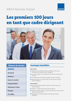 Les premiers 100 jours en tant que cadre dirigeant 