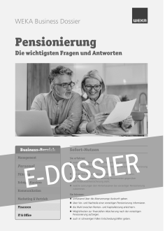 E-Dossier Pensionierung 