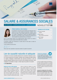 Newsletter Salaire & assurances sociales 