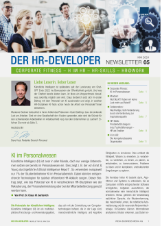 Der HR-Developer Newsletter digital