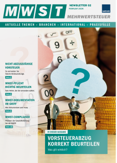 Newsletter Mehrwertsteuer 