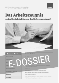 E-Dossier Arbeitszeugnis 