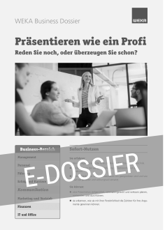 E-Dossier Erfolgreich präsentieren 
