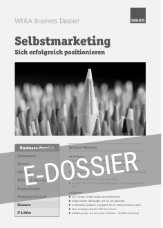 E-Dossier Selbstmarketing 
