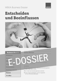 E-Dossier Entscheiden und beeinflussen 