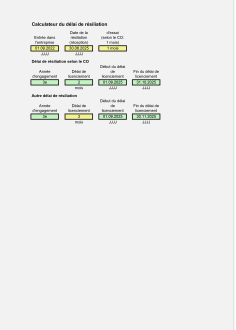 Calcul des délais tels que continuation de versement du salaire, licenciement et délais de blocage 