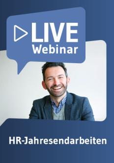 Live-Webinar HR-Jahresendarbeiten 